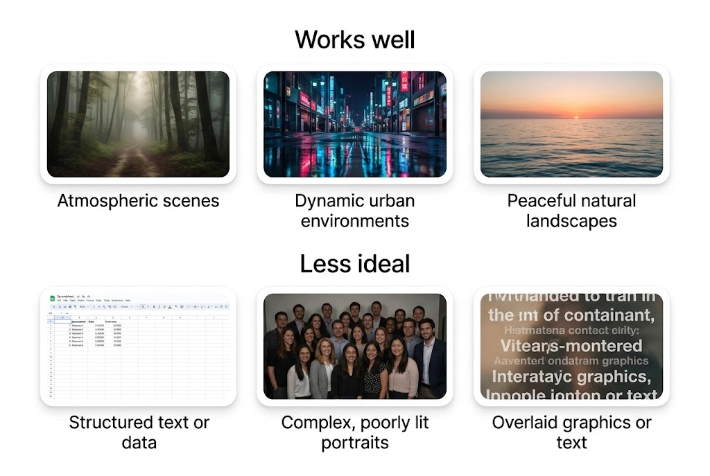 Choose the right image for AI music generation