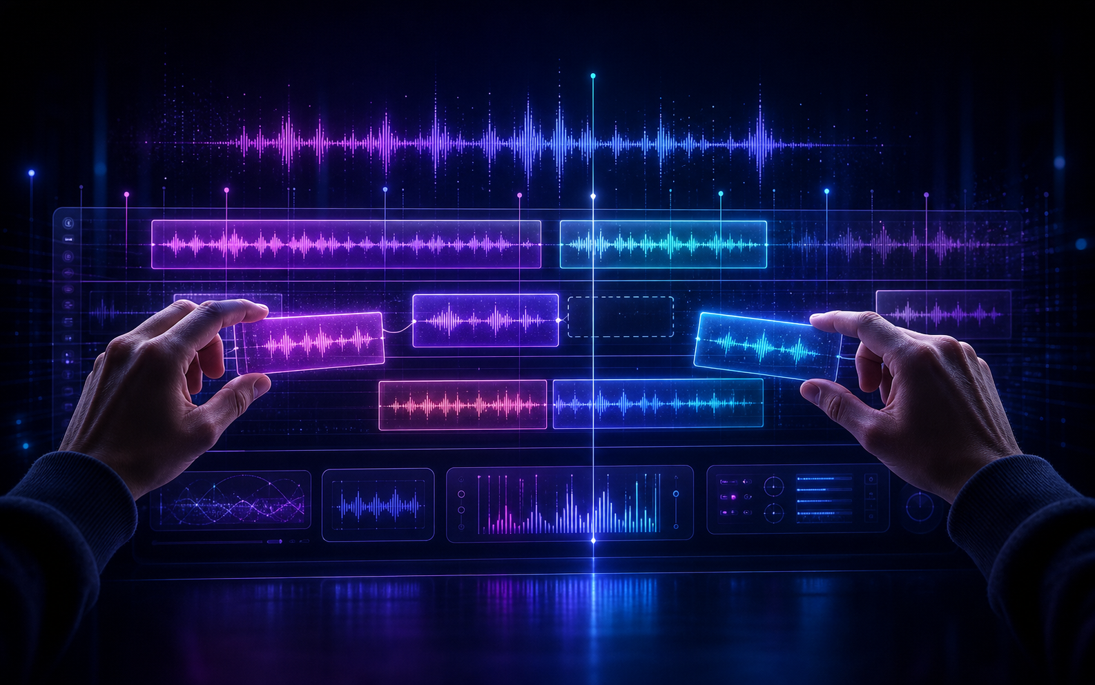 Illustration of music style controls shaping arrangement and vocals